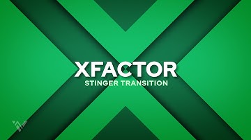 XFactor Stinger Transition — After Effects Template