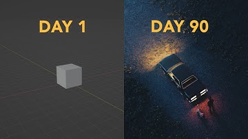 How I learned 3D in just 90 Days | Blender 3D