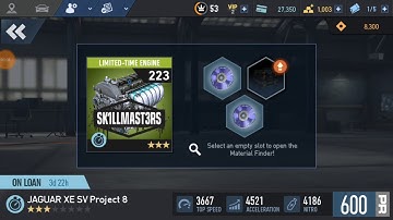 Need For Speed™ No Limits (Chapter 2 - Try-Out) Race 7 JAGUAR XE SV Project 8