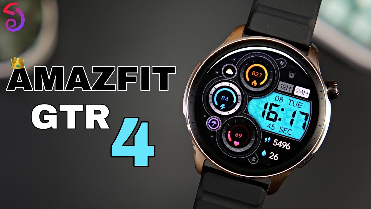 Amazfit GTR 4 - Reloj inteligente - Gris