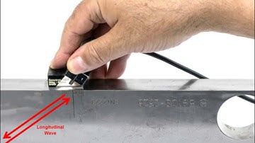 ISONIC 3510, 2010, 2009: Controlling type of wave with use of wedged (36 deg) linear array probe