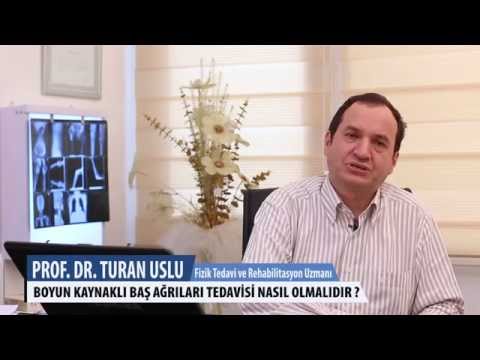 Boyun Kaynaklı Baş Ağrıları tedavileri Nasıl Olmalı dır? - Prof.Dr.Turan Uslu
