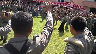 Atraksi peresean satpol pp Kab.Lombok Tengah vs Kab.Lombok Timur