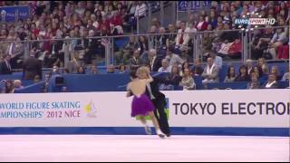 Meryl Davis &amp; Charlie White 2012 Worlds FD