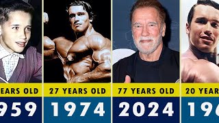 Arnold Schwarzeneger - Transformation From 1 to 77 Years Old