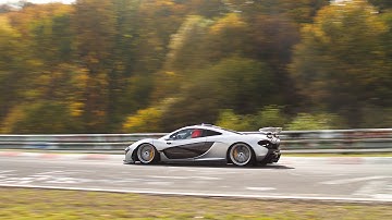 McLaren P1 on the Nürburgring! AMAZING FLYBY