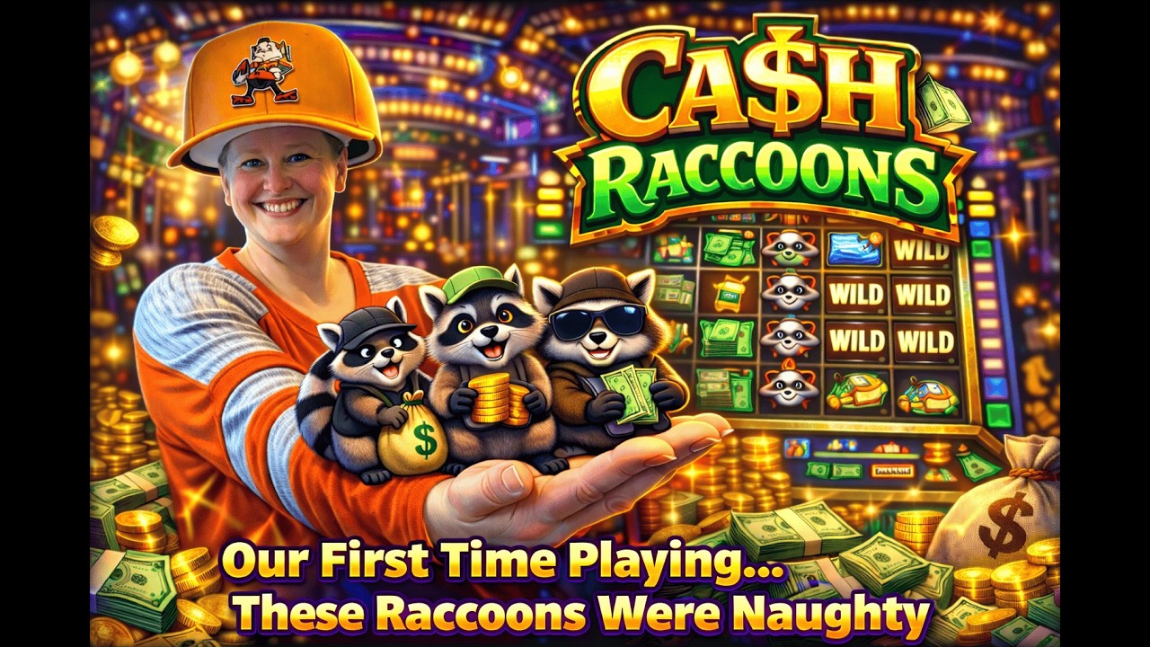 🚨New Game Alert🚨💲Cash Raccoons🦝#casino #slot #new #comedy #gambling # ...