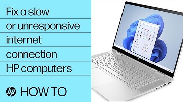 How to fix a slow or unresponsive internet connection for HP computers running Windows | HP Support