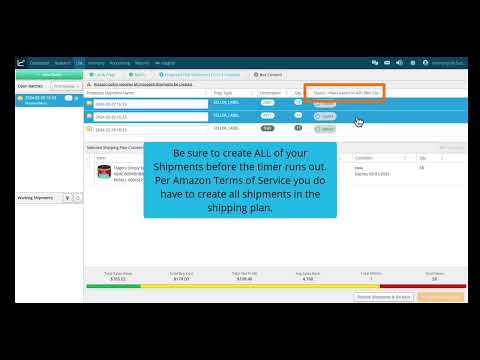 Video 3  - Create Shipments - video from InventoryLab