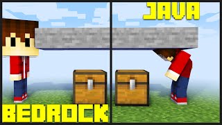 20+ Java vs Bedrock Dinge in Minecraft | LarsLP