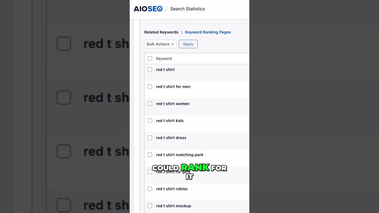 Use Keyword Rank Tracker To Get New Keyword Ideas! 🤓