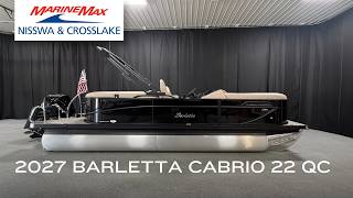 2027 Barletta Cabrio 22 QC | Dog Friendly!