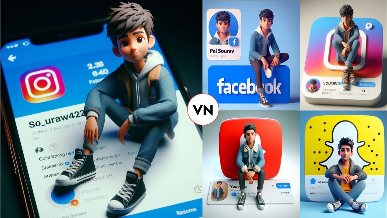 How To Create 3D Ai Social Media Images l 3D Ai Photo l New Trending ...