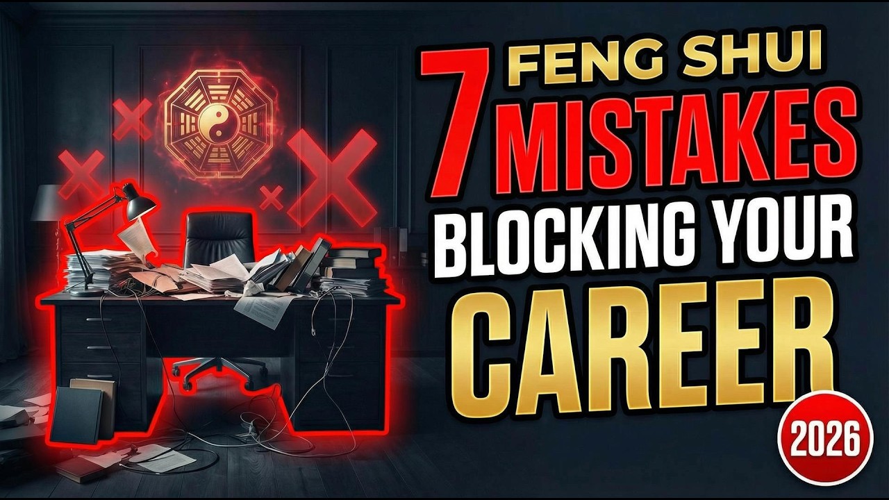 7 Feng Shui Mistakes Blocking Your Career in 2026
