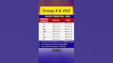 group 4 cutoff #tnpsc #group4