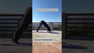 Surya Namaskar 🌅 #yoga #suryanamaskar #sunsalutation #yogapractice