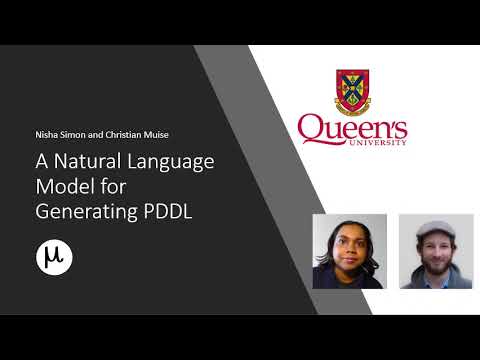 A Natural Language Model for Generating PDDL