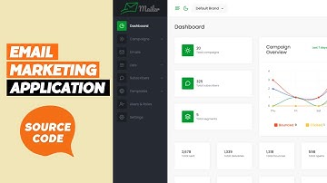 Mailer - Email Marketing Application  ( Php Laravel ) - Source Code