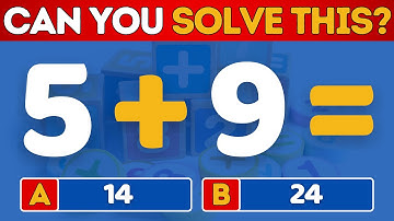 Can You Pass This Maths Quiz? ➗🔢✖️ | Ultimate Math Quiz - Easy Level