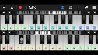 Minase 812 简易版教学 - 轻音乐 【完美钢琴perfect piano 】