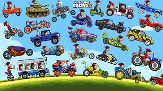 Hill Climb Racing 2 - ALL VEHICLES UNLOCKED and FULLY UPGRADED | GamePlay screenshot 5