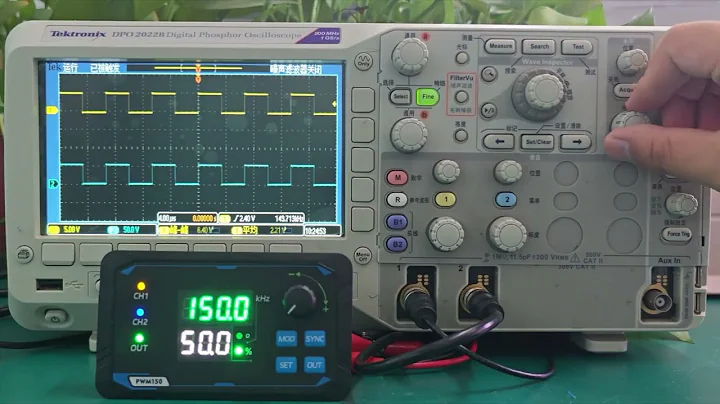 PWM150 Dual-Channel Signal Generator for Servo Motor Drive, Square Wave Pulse