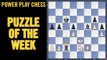 Chess puzzle of the week - White to play, Tabatabaei vs Petrosyan Sharjah Masters 2023