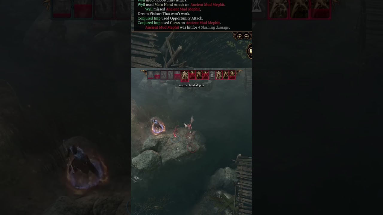 Baldur's Gate III - How to get yourself killed by mud mephits - Wyll 12