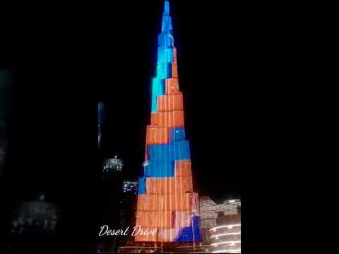 Cars24 projection at Burj Khalifa | Cars24 UAE | Cars24 India | Dubai Burj Khalifa | Desert Drive