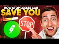 🙏How Stop Losses Can Save Your Life💀 | Robinhood Stop Limit Order