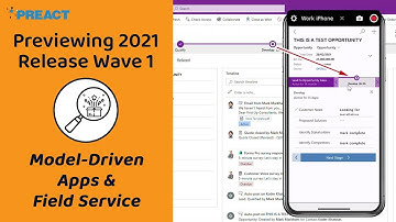 Previewing Microsoft 2021 Release Wave 1 for Model-Driven Apps & Dynamics 365 Field Service