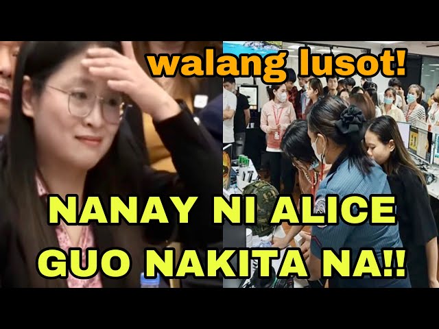 NANAY NI MAYOR ALICE GUO NAKITA NA! (RICHARD GOMEZ NAG BABALA!!) class=