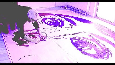 How to make stencils for painting walls tutorial video - part 1