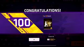 🏆 🏆 🏆 🏆 LEVEL 100 NO FREE FIRE! O BUG