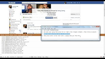 How to add all your facebook friends to a group in one click ( Script )