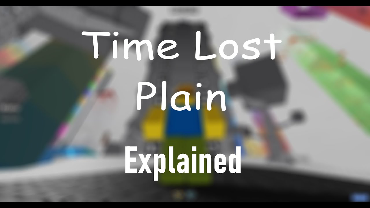 Time Lost Plain EXPLAINED | JToH (Roblox) - YouTube