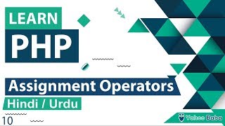 php assignment operators tutorial in hindi urdu