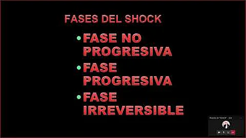 ¿Cuál es la última fase del shock séptico?