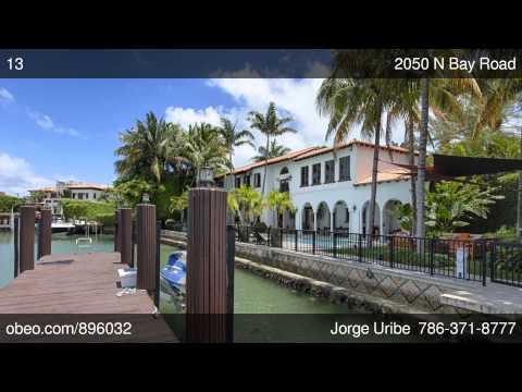 2050 N Bay Road, Miami Beach, FL home video tour