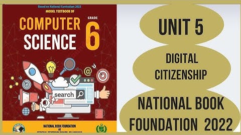 Class 6th Computer chapter 5| Digital Citizenship|nbf