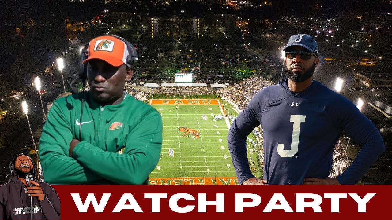 FAMU vs Jackson State LIVE Watch Party | SWAC Heavyweights Collide in Tallahassee | WATCH PARTY