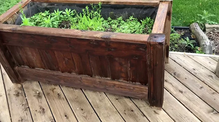 Stain the wood with an engine Motor Oil / Part 2