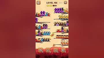 Bird Sort 2: Color Puzzle Level 156 #games #gaming #gameplay