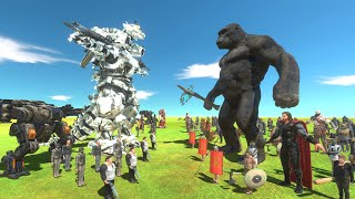 Weapon War - Ranged Weapon Team VS Melee Weapon Team - Animal Revolt Battle Simulator screenshot 2