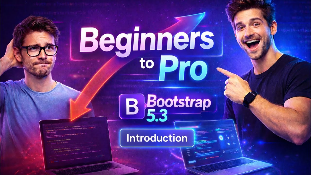 Introduction in Bootstrap 5.3 | Web Development full Course ...