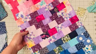 Goodwill scrap fabric haul parade! OPP (other peoples patches)