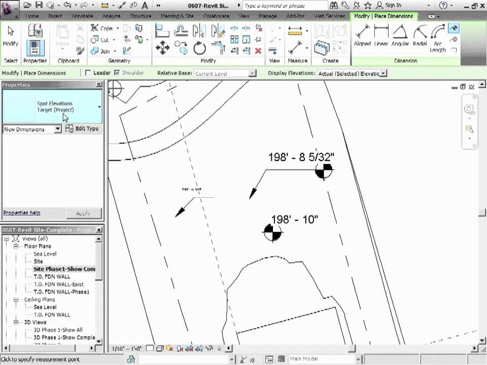 What is spot elevation?