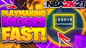 FASTEST PLAYMAKING BADGE METHOD for NEXT GEN NBA 2K21! 50K XP PER GAME!