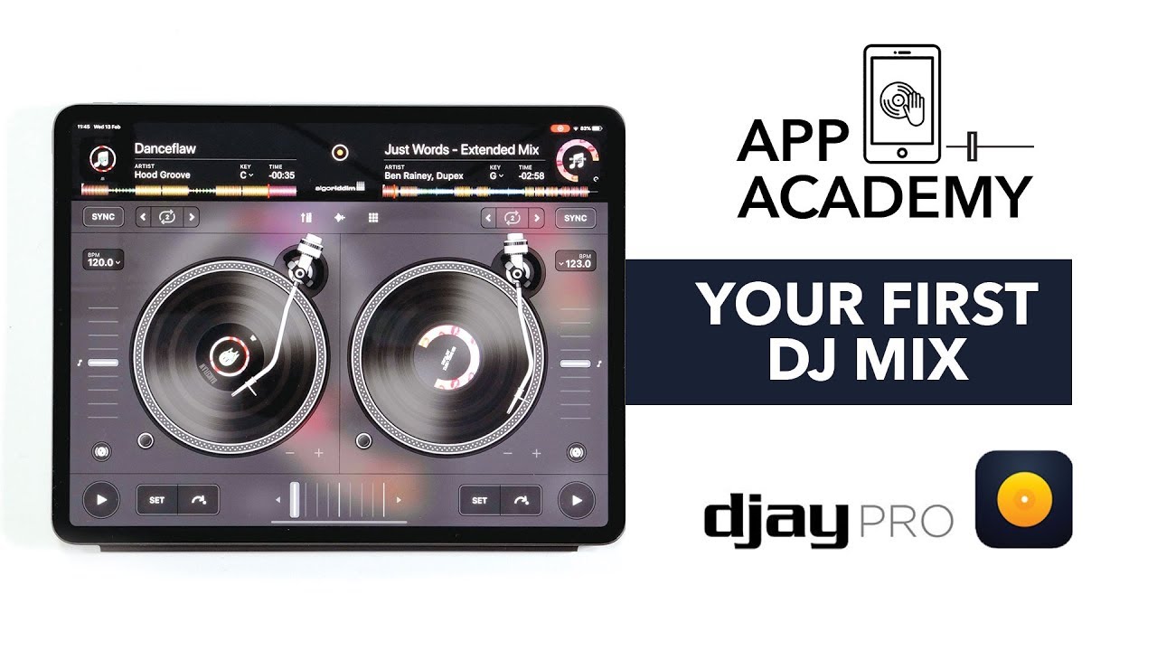 Your first DJ mix on an iPad   Algoriddim DJAY Pro Tutorial 13