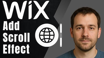 How to Add a Scroll Effect on Wix (2025 Tutorial)